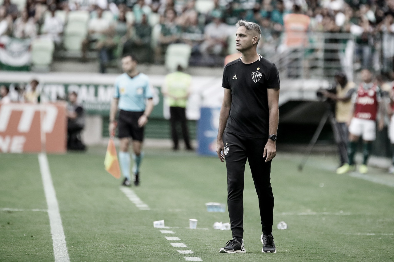 Rodrigo Santana aprova Atlético com três zagueiros em empate com Palmeiras: “Poderíamos ter saído com a vitória”