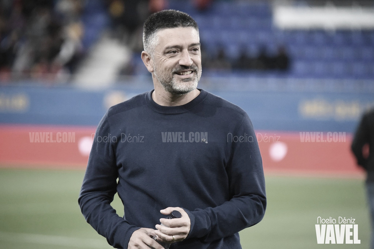 García Pimienta: "El equipo ha tenido la garra para seguir adelante y remontar el choque"