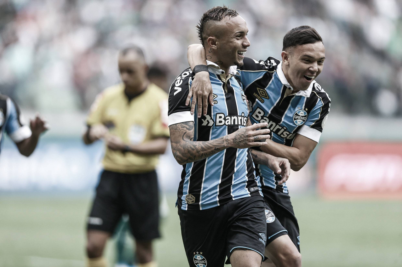 Grêmio vence Palmeiras fora de casa e garante vaga na Libertadores do próximo ano