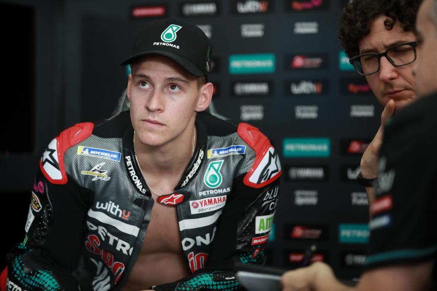 Fabio Quartararo en MotoGP 2020: entrevista
con GQ Italia
Fabio Quartararo en MotoGP 2020: entrevista
con GQ Italia