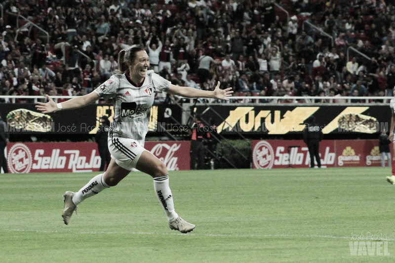 Adriana Iturbide: "Me da orgullo meter mi primer gol del torneo en este partido"