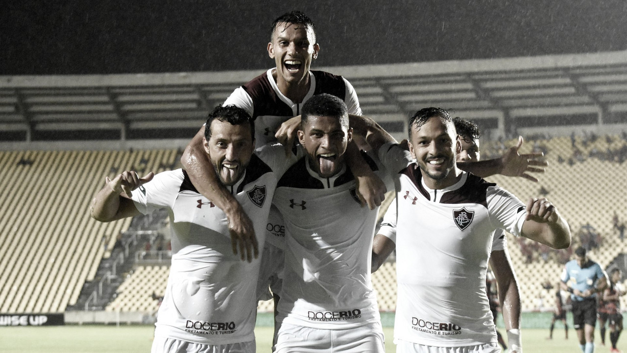Fluminense
derrota Moto Club de virada no Maranhão e avança na Copa do
Brasil