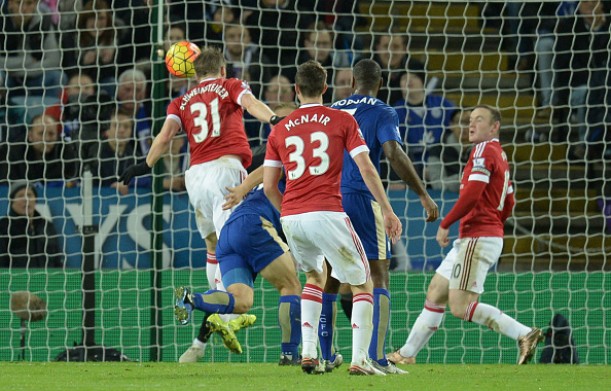 Leicester City 1-1 Manchester United: Schweinsteiger's first goal gives visitors a point