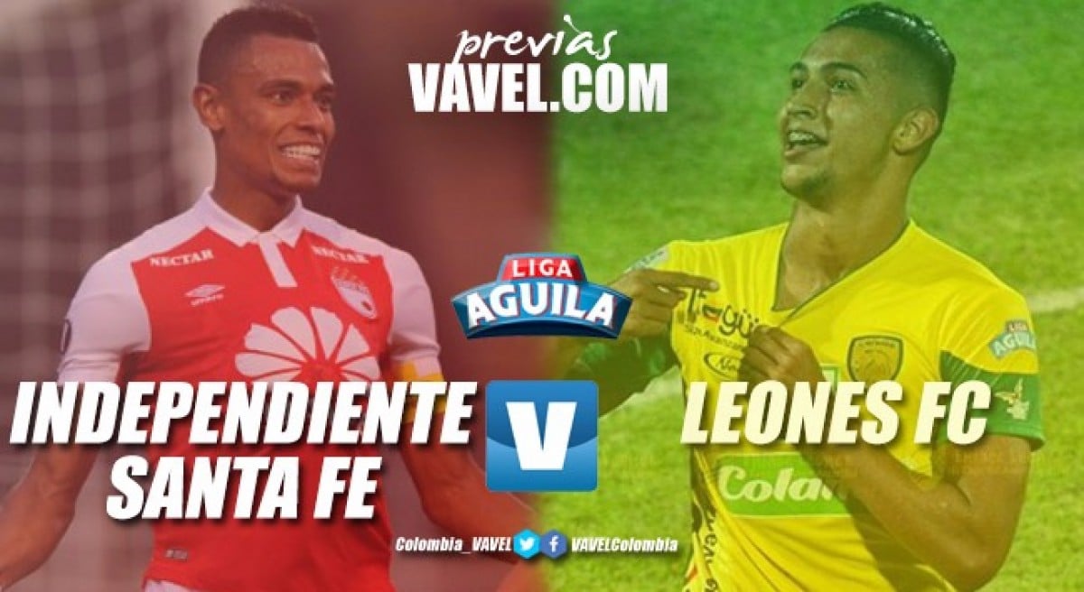 Previa Independiente Santa Fe vs. Leones: Duelo de felinos, donde los cardenales tienen que ganar