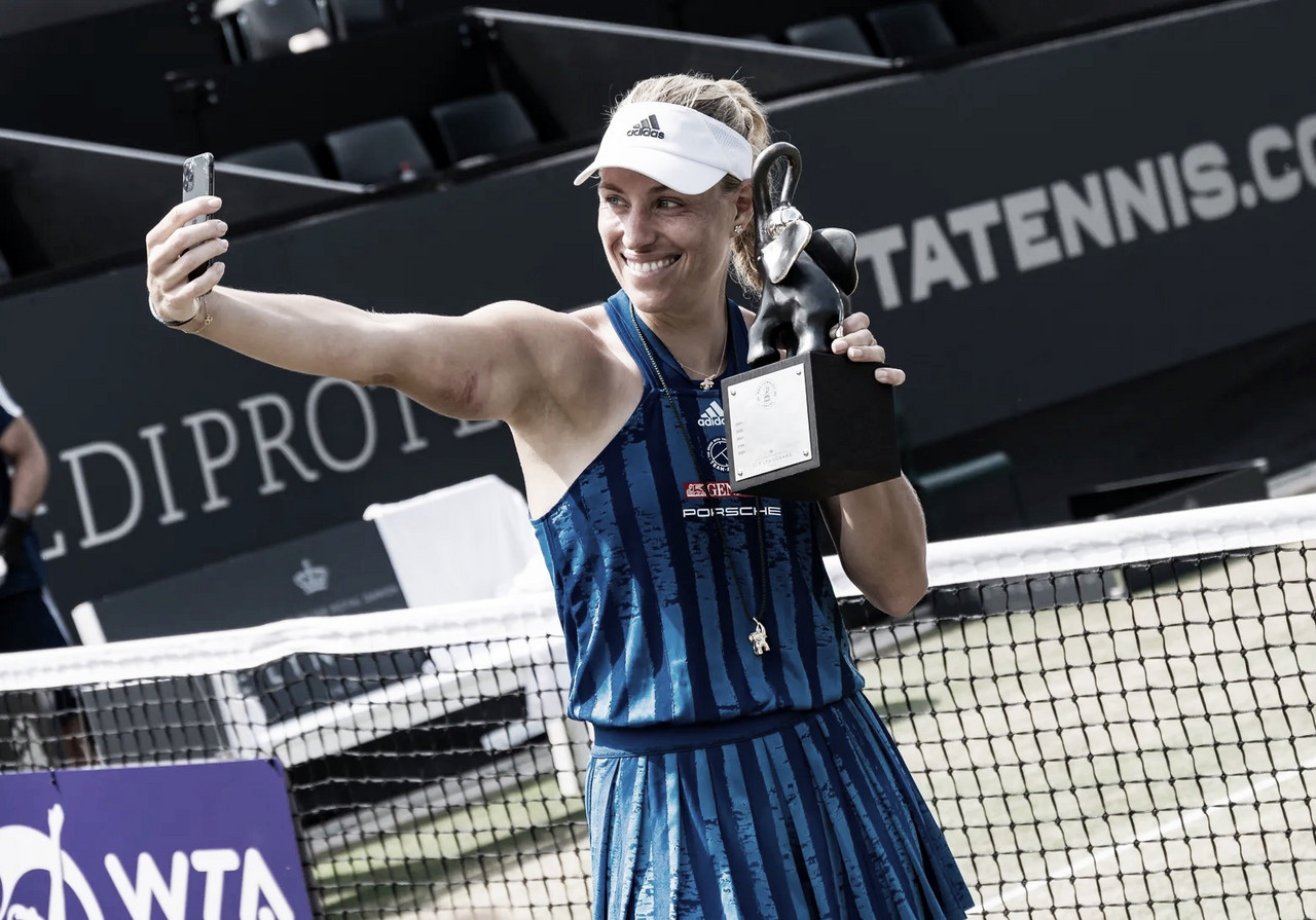 Kerber bate Siniakova na final em Bad Homburg e conquista primeiro título em três anos Kerber bate Siniakova na final em Bad Homburg e conquista primeiro título em três anos