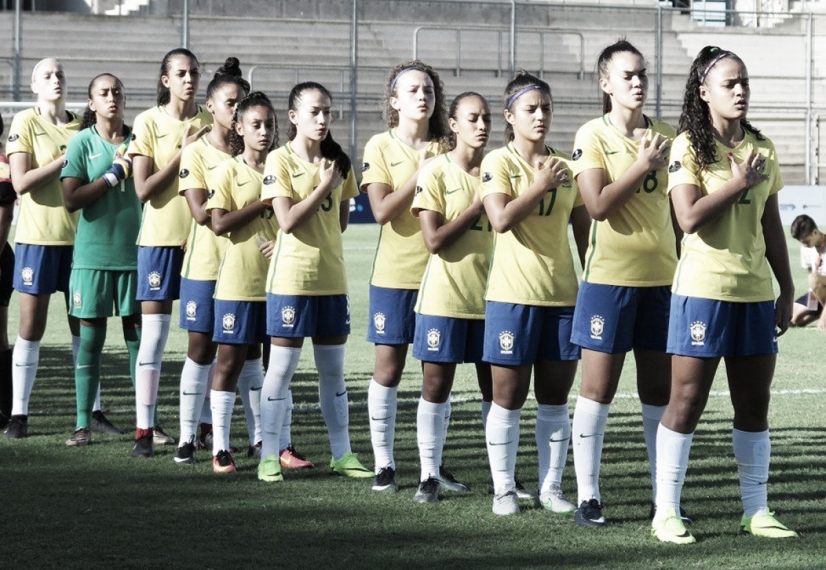 Seleção Feminina Sub-17 vence Peru e assume liderança no Sul-Americano