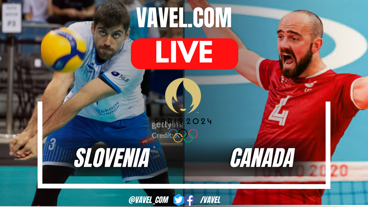 Highlights: Slovenia 3-1 Canada in Men's volleybal 2024 Olympic Games | July 28, 2024