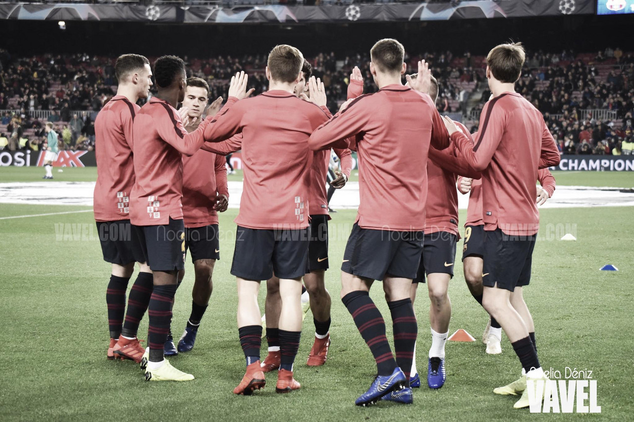 Resumen FC Barcelona 3-0 SD en LaLiga Santander 2018 Resumen FC Barcelona 3-0 SD en LaLiga Santander 2018