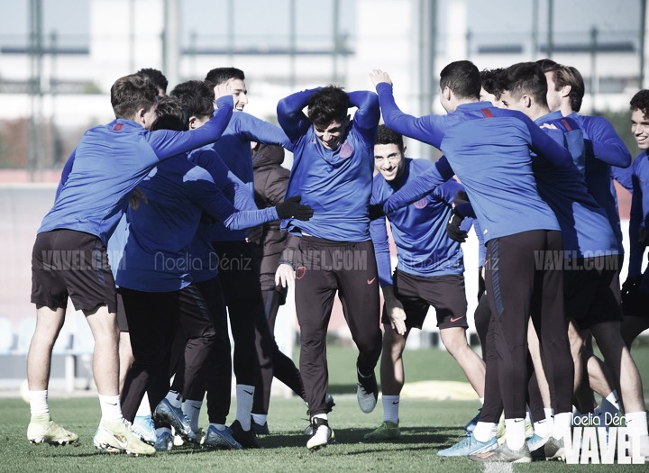 El Barça B prepara la visita a Valencia con 5 jugadores del Juvenil A