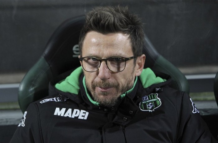 Sassuolo, Di Francesco: "Non è stata una partita facile"