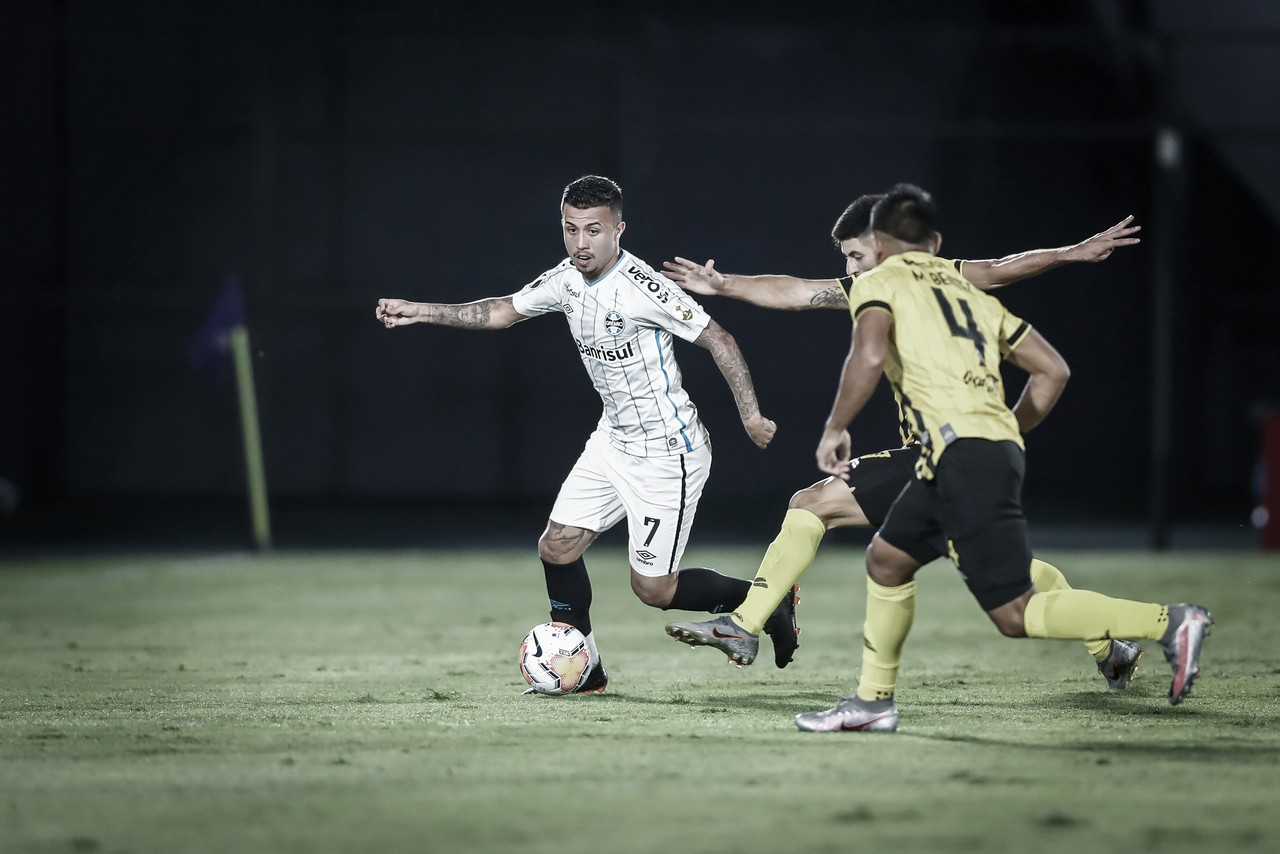 Só precisa administrar vantagem: Grêmio recebe Guaraní de olho nas quartas Só precisa administrar vantagem: Grêmio recebe Guaraní de olho nas quartas