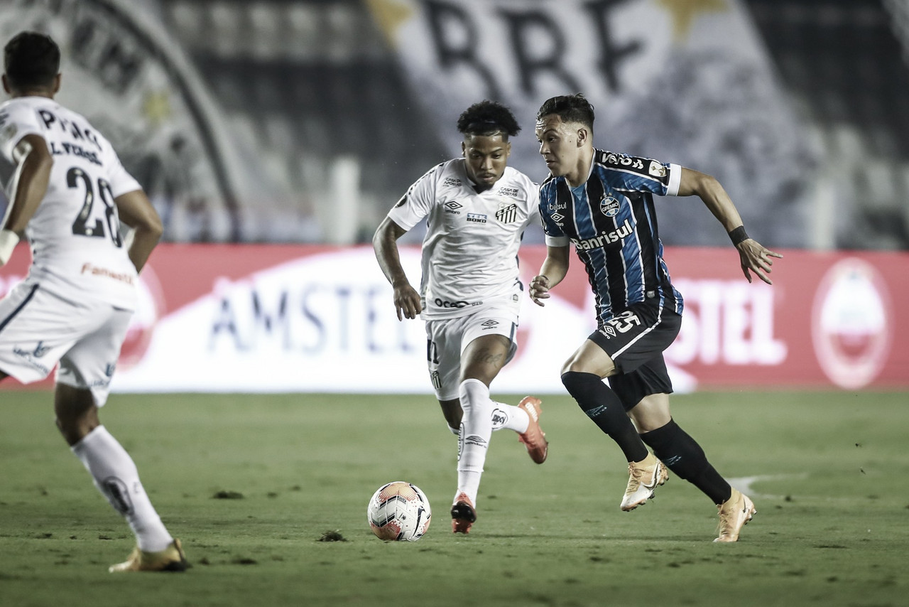 Grêmio recebe Santos com a necessidade de voltar ao caminho das vitórias