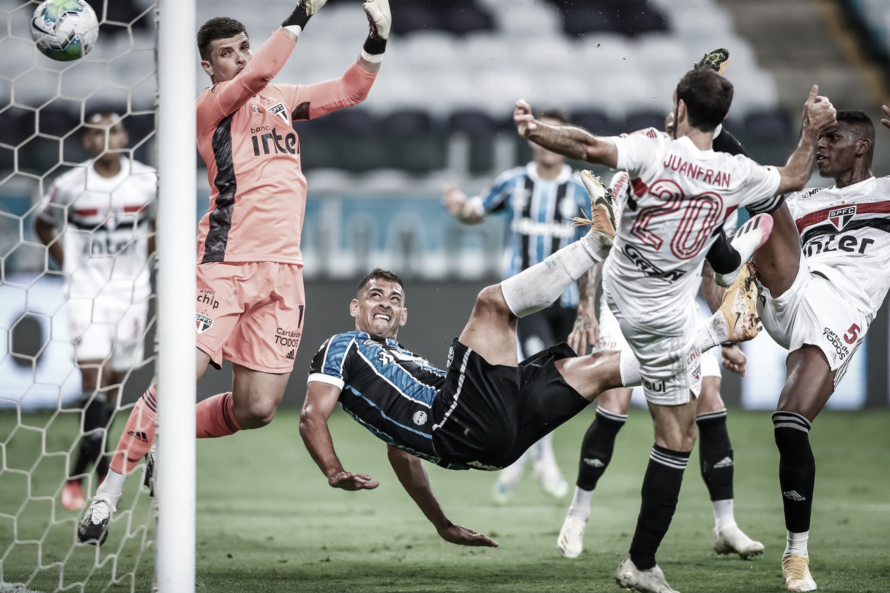Com gol de Diego Souza, Grêmio vence São Paulo e sai em vantagem na Copa do Brasil Com gol de Diego Souza, Grêmio vence São Paulo e sai em vantagem na Copa do Brasil