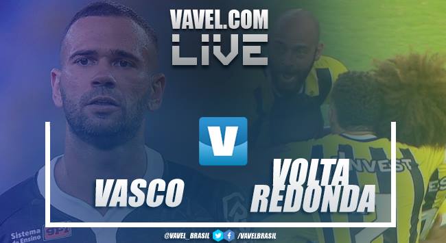 Resultado Vasco 5x2 Volta Redonda na Taça Guanabara 2019