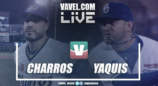 Resultado y carreras del Charros 9-10 Yaquis en Juego 3 Final LMP 2019 Resultado y carreras del Charros 9-10 Yaquis en Juego 3 Final LMP 2019
