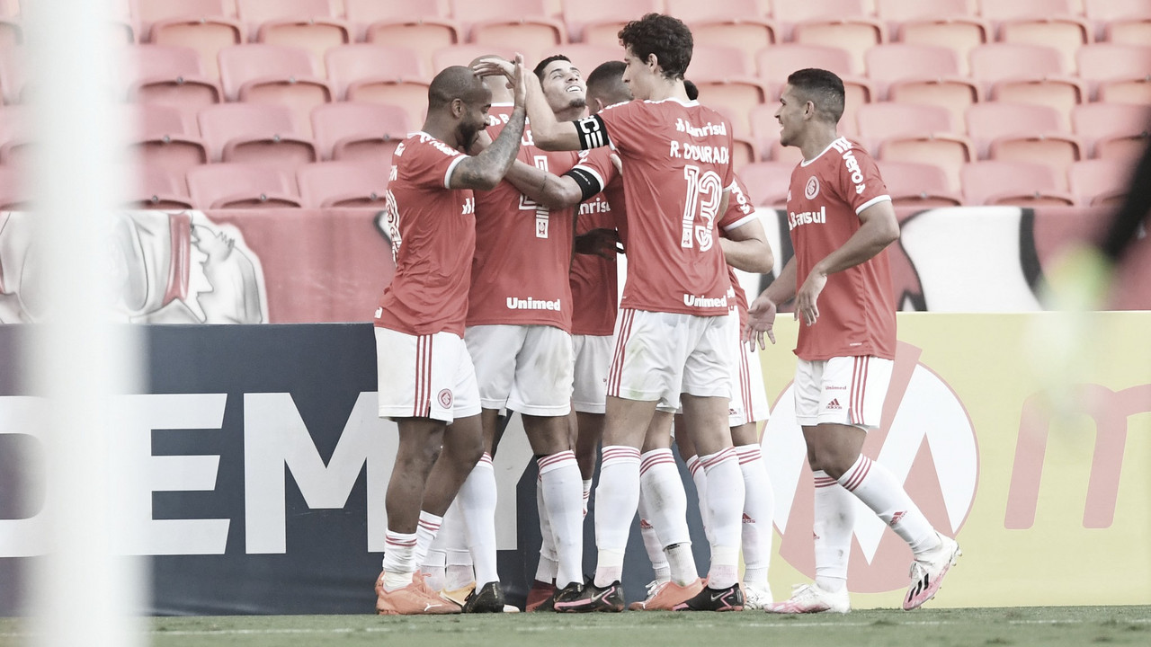 Internacional confirma favoritismo contra Goiás e encosta na liderança Internacional confirma favoritismo contra Goiás e encosta na liderança