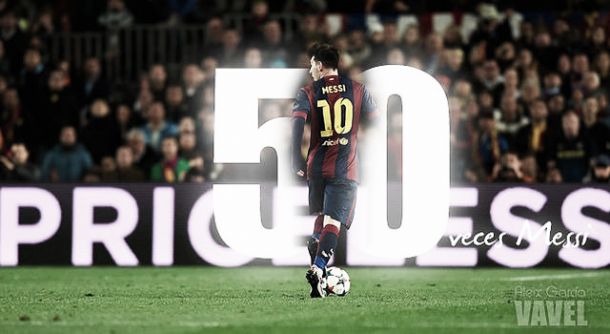 50 veces Messi