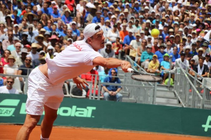 Davis Cup: Canada Win First Set, Frank Dancevic Retires