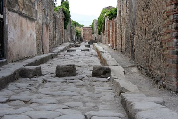 Pasos de peatones en la Antigua Roma
