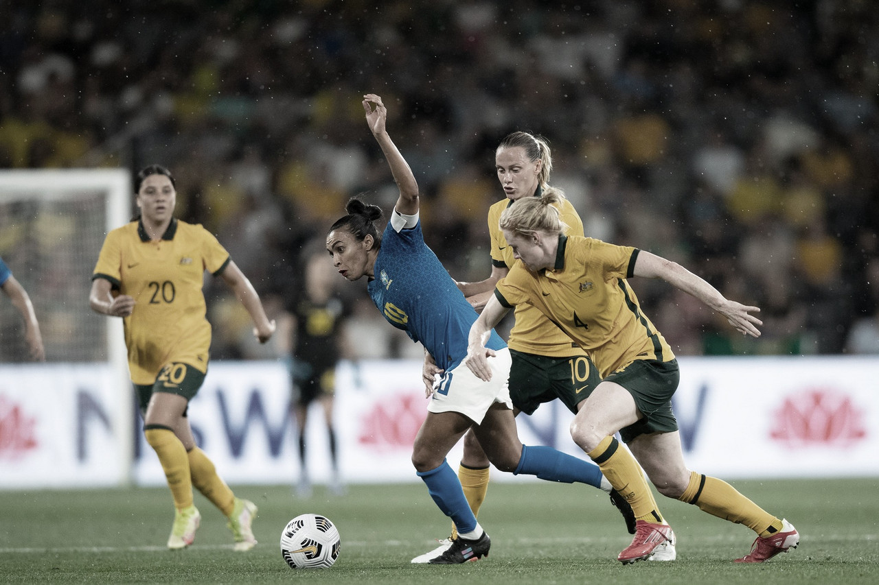 Goal and Highlights: Australia 2-2 Brazil in international friendly