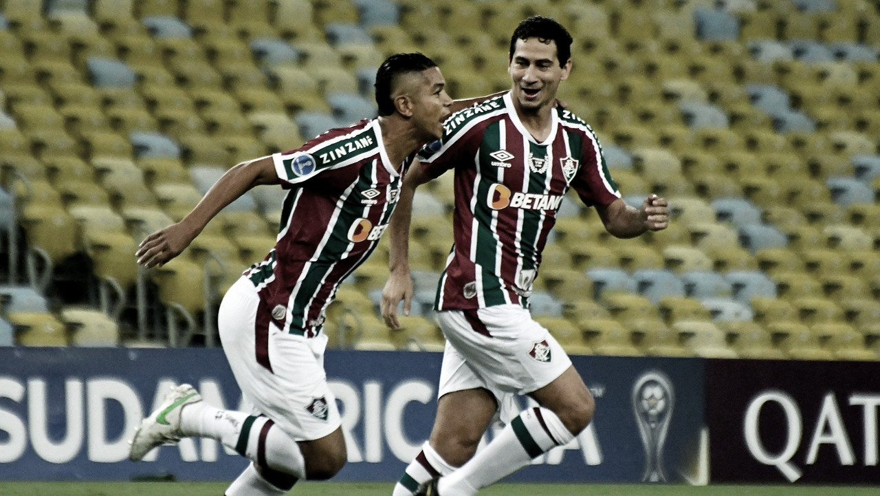 Na reestreia de Fernando Diniz, Fluminense vence Junior Barranquilla e divide liderança do Grupo H