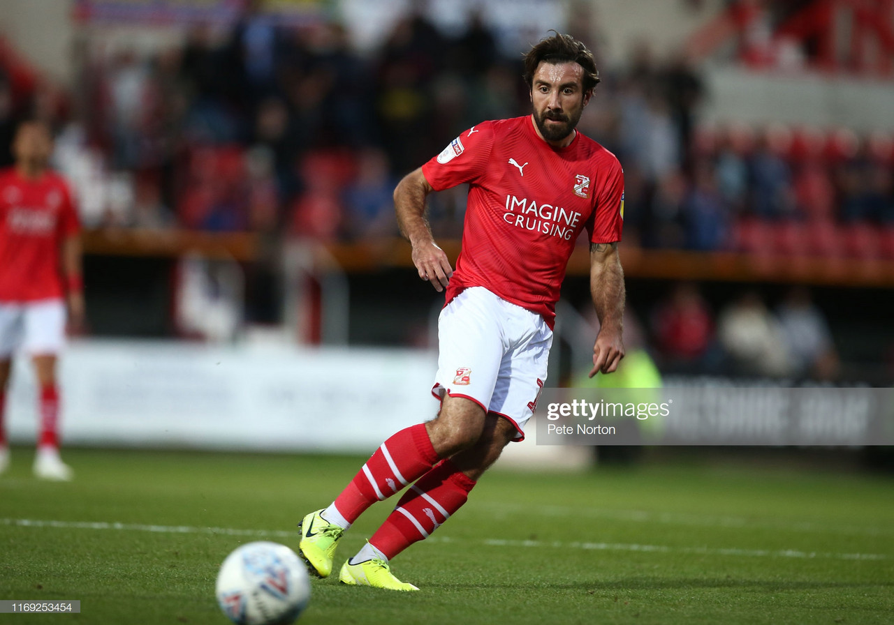 Michael Doughty: The English ‘Regista’ playing an
instrumental role in Swindon’s title challenge