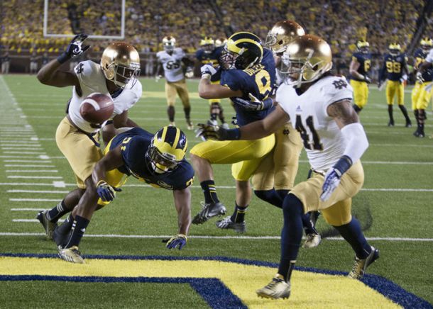 Michigan Wolverines - Notre Dame Fighting Irish Live Score and Result of 2014 College Football