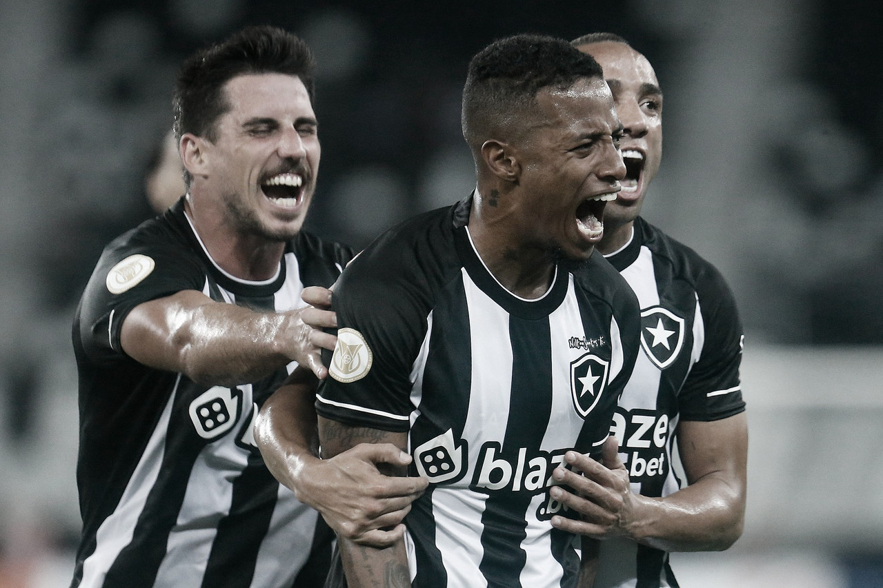 Botafogo vence o Bragantino e se firma na luta por vaga na Libertadores