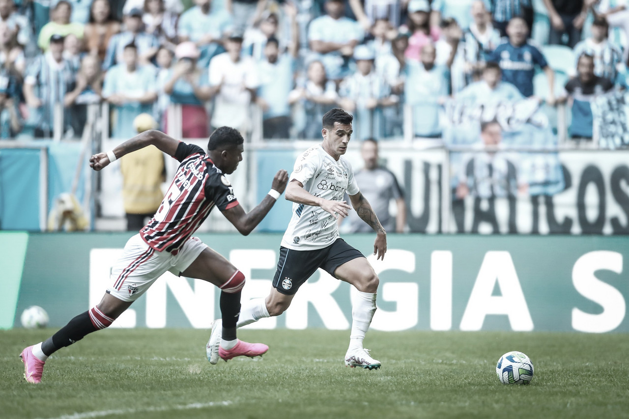 São Paulo x Grêmio: acompanhe ao vivo a partida do Brasileirão