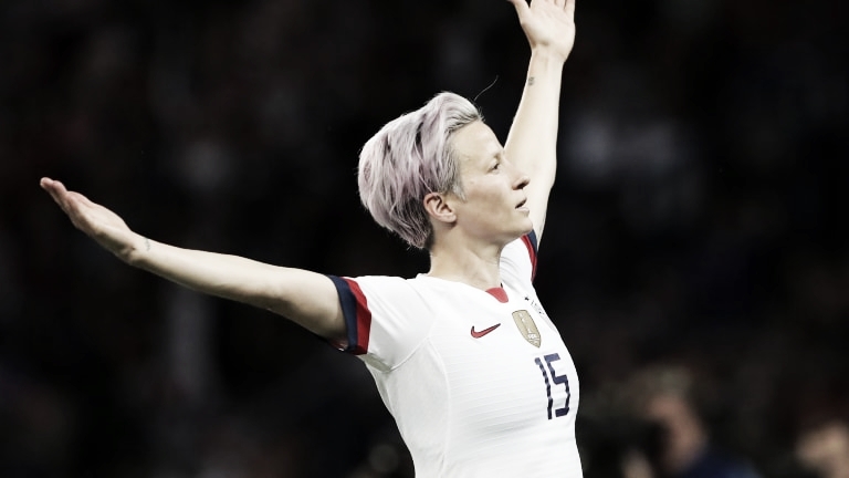 Com dois gols de Rapinoe, Estados Unidos batem França e vão às semis da Copa do Mundo Feminina