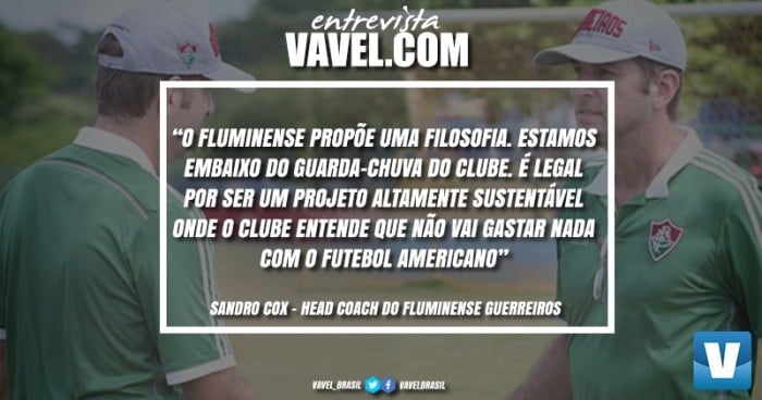 Futebol Americano em Laranjeiras: VAVEL entrevista Sandro Cox, head coach do 'Flu Guerreiros'