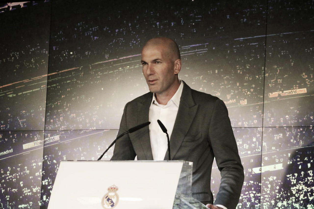 Zidane: "Estoy muy feliz de volver a casa"