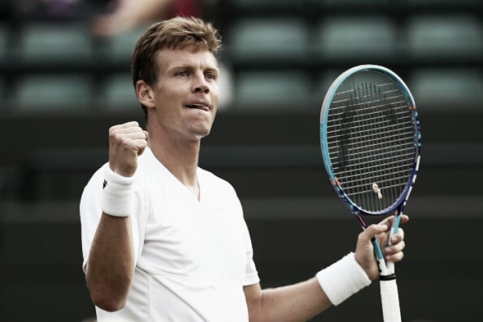 Wimbledon: Tomas Berdych reaches semifinals with solid win over Lucas Pouille