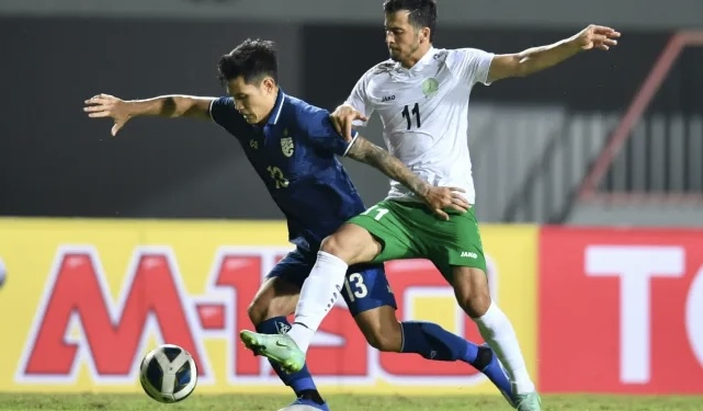 Gol y resumen del Tailandia 1-0 Turkmenistán en Amistoso Internacional