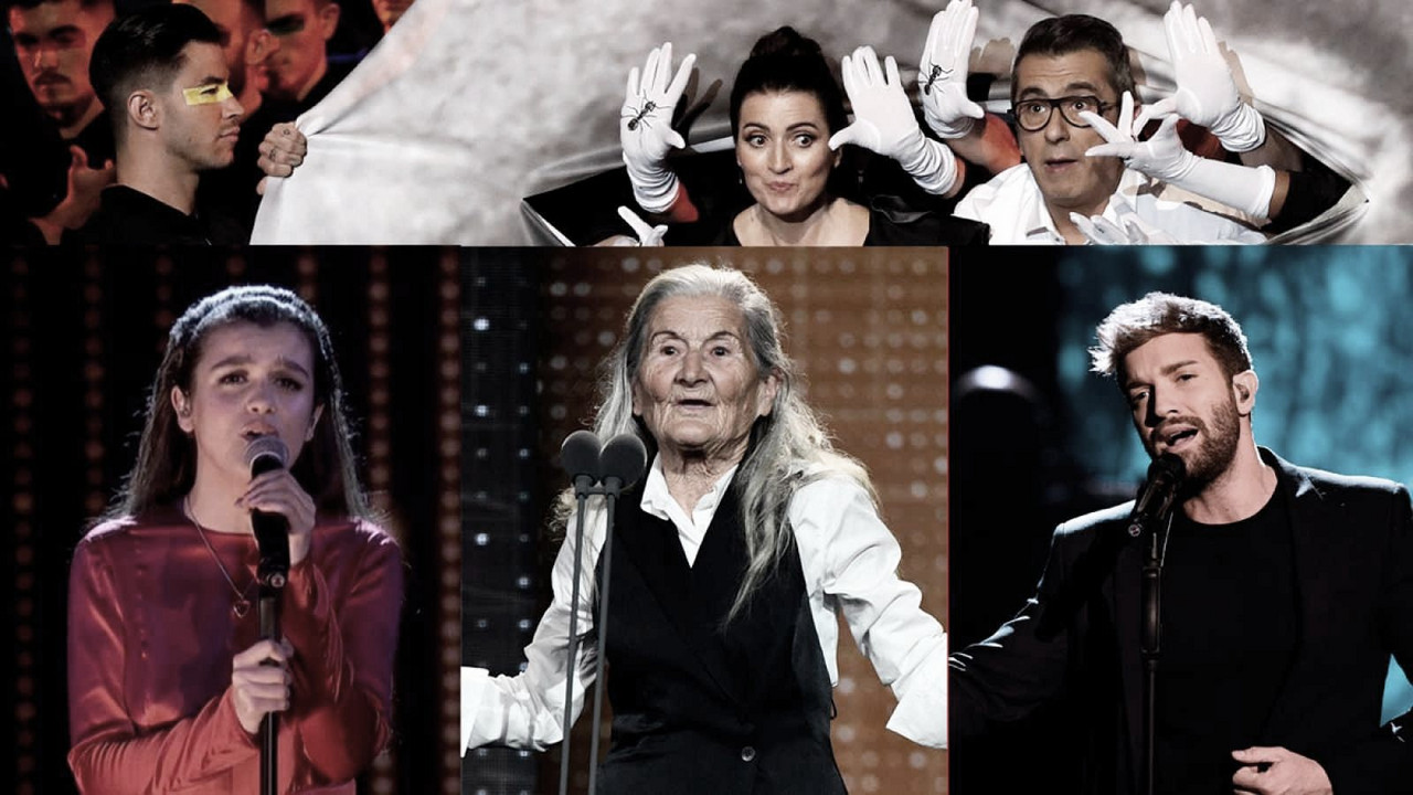 Los mejores "looks" en las actuaciones de los Goya 2020