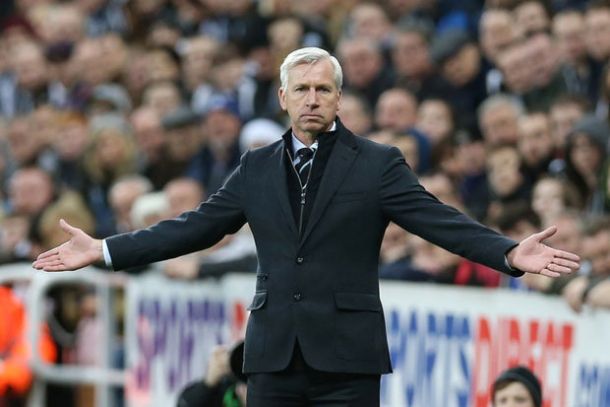 Pardew admits he pushed players too hard