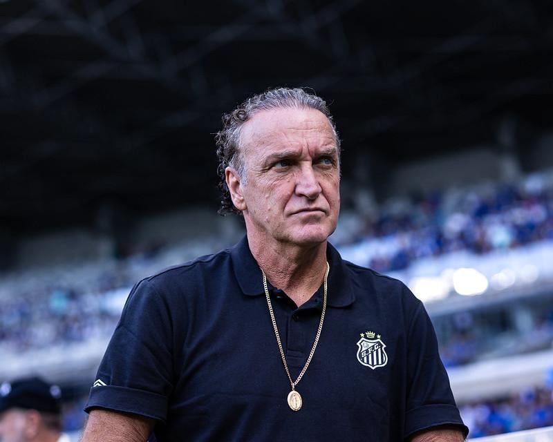 Cuca vê evolução no Santos e lamenta suspensão de Neymar contra o Flamengo