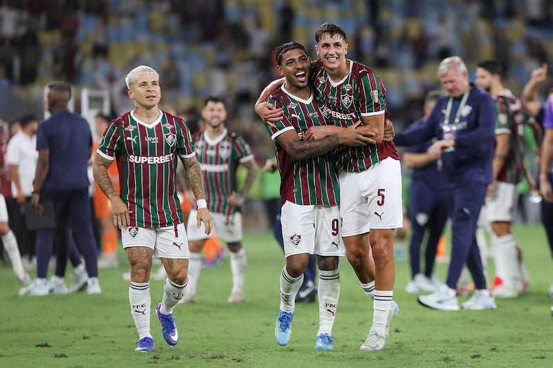 Fluminense vence e se classifica para o mata-mata da Libertadores Fluminense vence e se classifica para o mata-mata da Libertadores