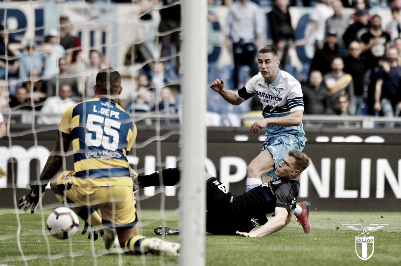 Com goleada construída no primeiro tempo, Lazio vence Parma pelo Campeonato Italiano