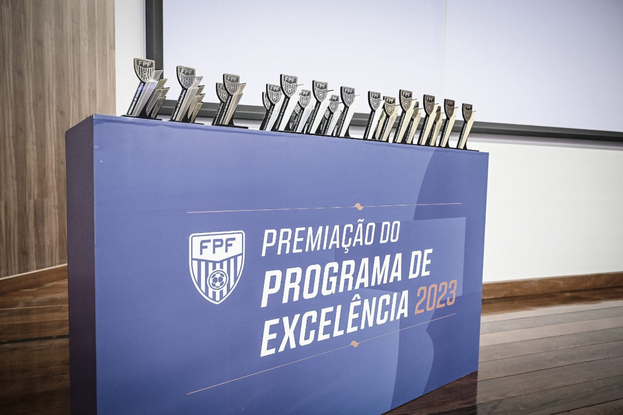 Programa de Excelência da Federação Paulista de Futebol 2023 premia clubes do estado