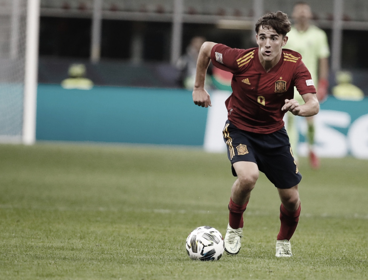 Gavi se convierte en el debutante más joven de la historia con España