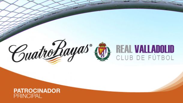 Cuatro Rayas se convierte en el nuevo patrocinador principal del Real Valladolid