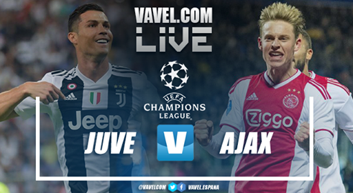 Resultado Juventus 1-2 Ajax en Champions League 18-19