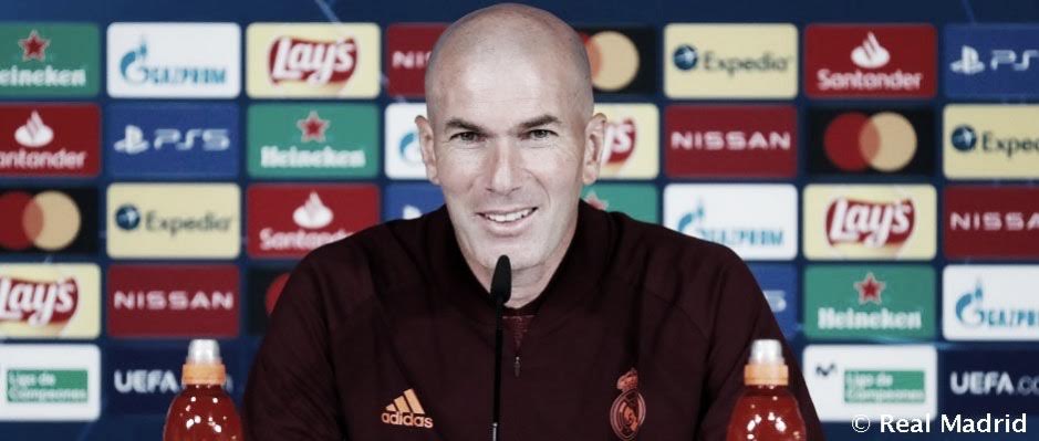 Zidane: “Hay 45 puntos en juego y vamos a seguir con lo nuestro "