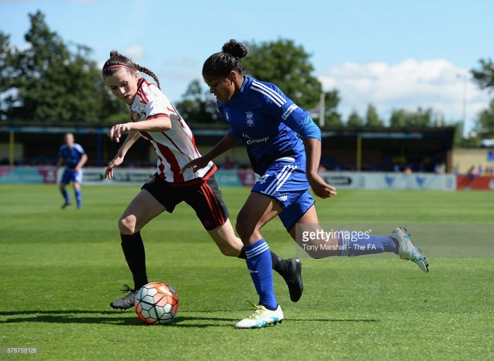 Jess Carter and David Parker on the Conti Cup final