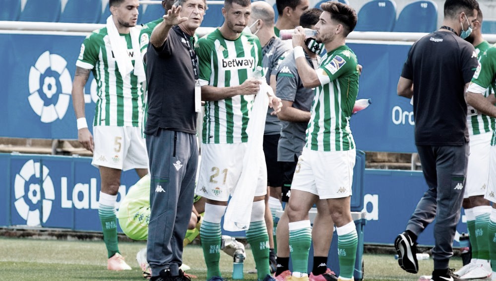 Guido Rodríguez y Álex Moreno, protagonistas tras el Betis - Elche Guido Rodríguez y Álex Moreno, protagonistas tras el Betis - Elche