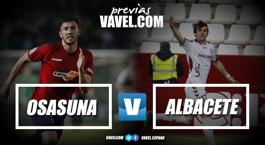 Previa Osasuna Albatece: Duelo en la cumbre en el Sadar Previa Osasuna Albatece: Duelo en la cumbre en el Sadar