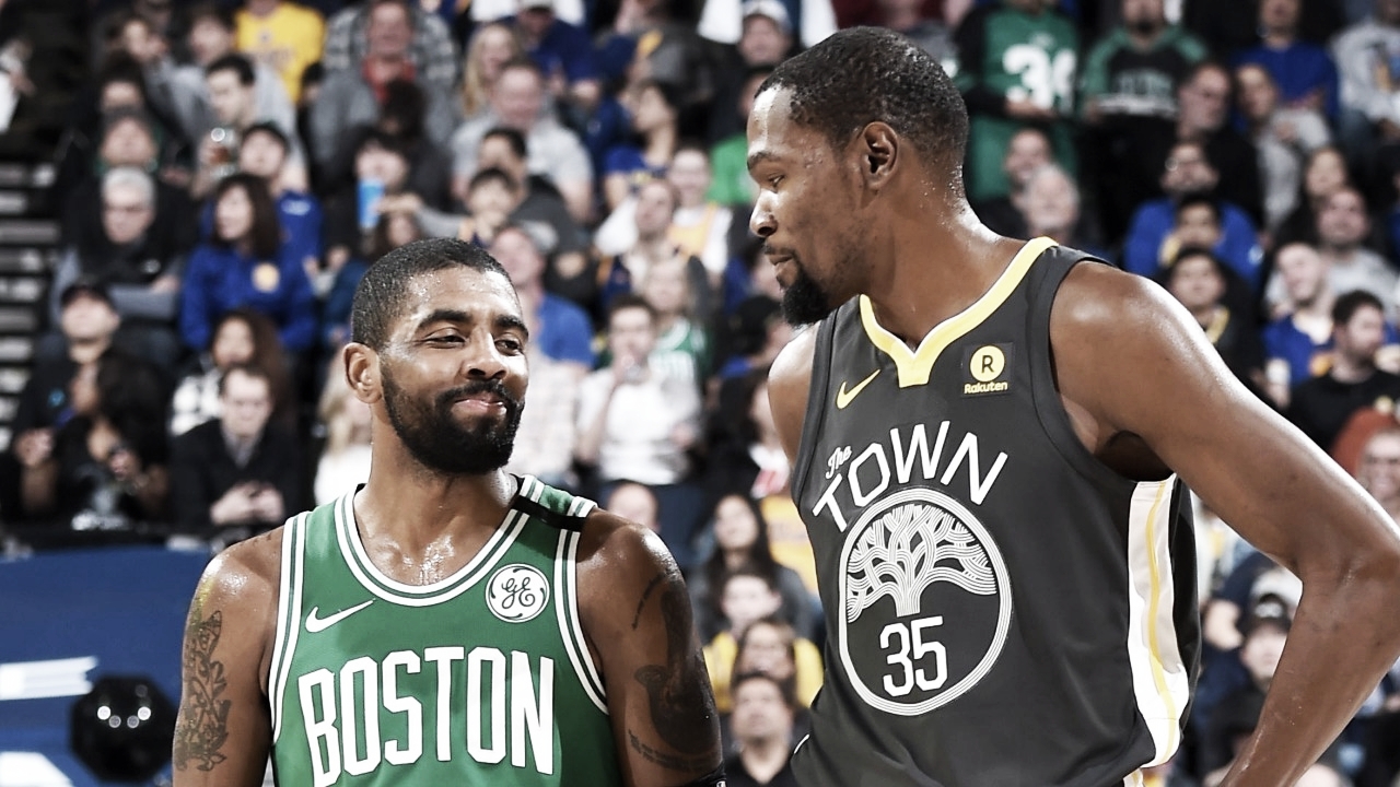 Nova era: Kevin Durant e Kyrie Irving irão jogar juntos no Brooklyn Nets