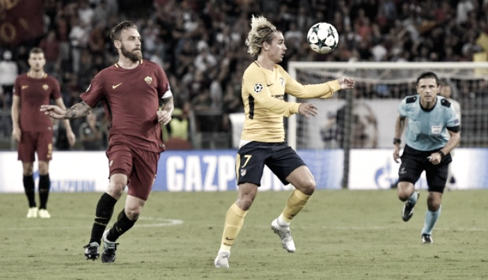 Atlético de Madrid 2-0 AS Roma: atléticos y romanistas se jugarán la clasificación en la última jornada