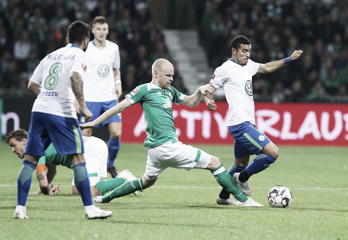 Werder Bremen bate Wolfsburg e assume vice-liderança temporária na Bundesliga Werder Bremen bate Wolfsburg e assume vice-liderança temporária na Bundesliga
